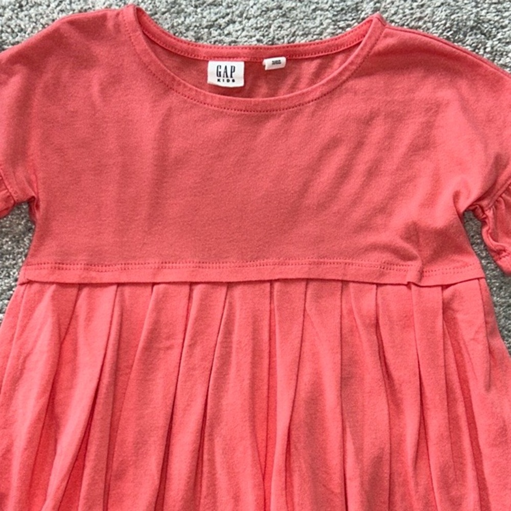 Girls GAP Kids Short Sleeve Tunic Top - Picture 2 of 5